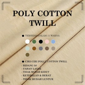 Poly Cotton Twill B58
